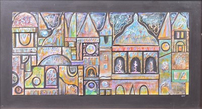 Lot 84 - Jack Ray,  two 1970s relief artwork panels