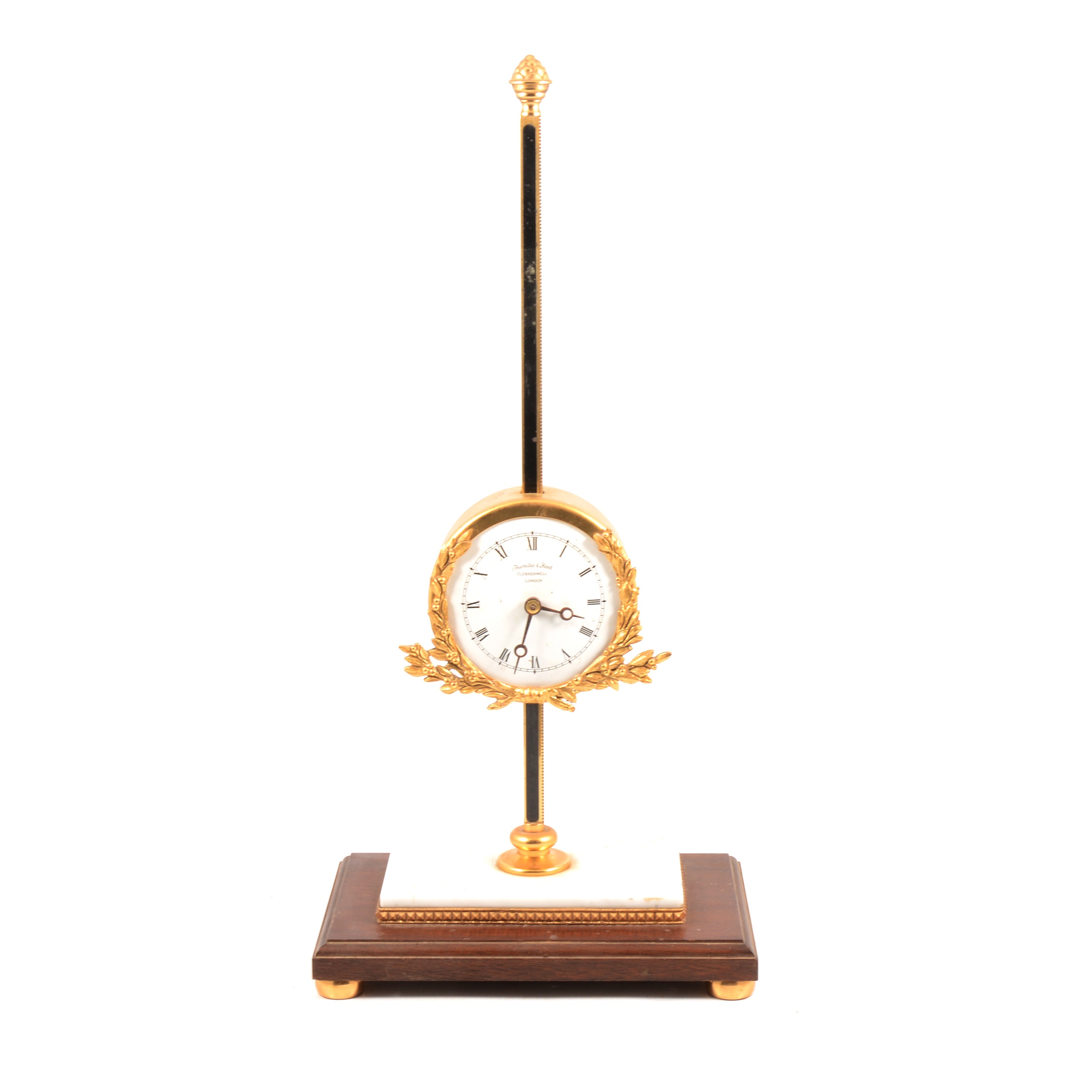 Lot 225 Gravity clock, by Thwaites & Reed,
