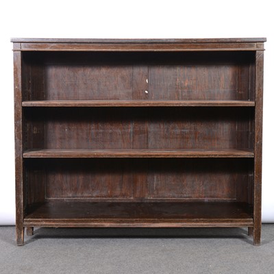 Lot 316 - Oak open bookcase