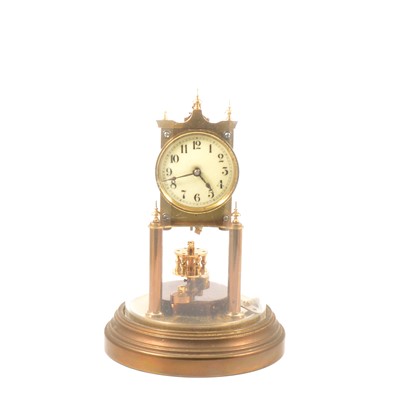 Lot 193 - Gustav Becker anniversary clock