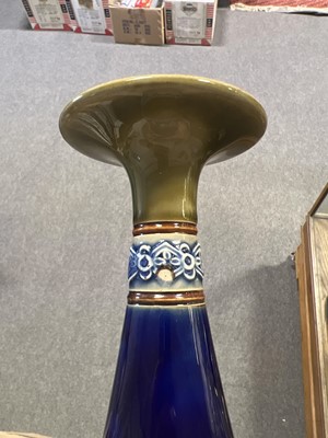 Lot 7 - Large Doulton Lambeth Slater's stoneware vase