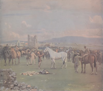 Lot 324 - After Munnings, Kilkenny Horse Fair