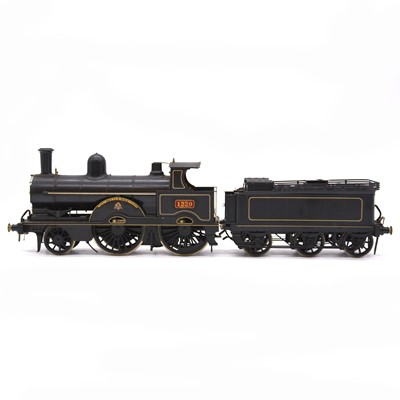 Lot 49 - James Stanley Beeson scratch-built Fine Scale O gauge locomotive and tender, 'Belted Will'