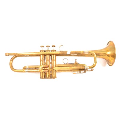 Lot 147 - F E Olds vintage trumpet, 'Ambassador', serial number 303829