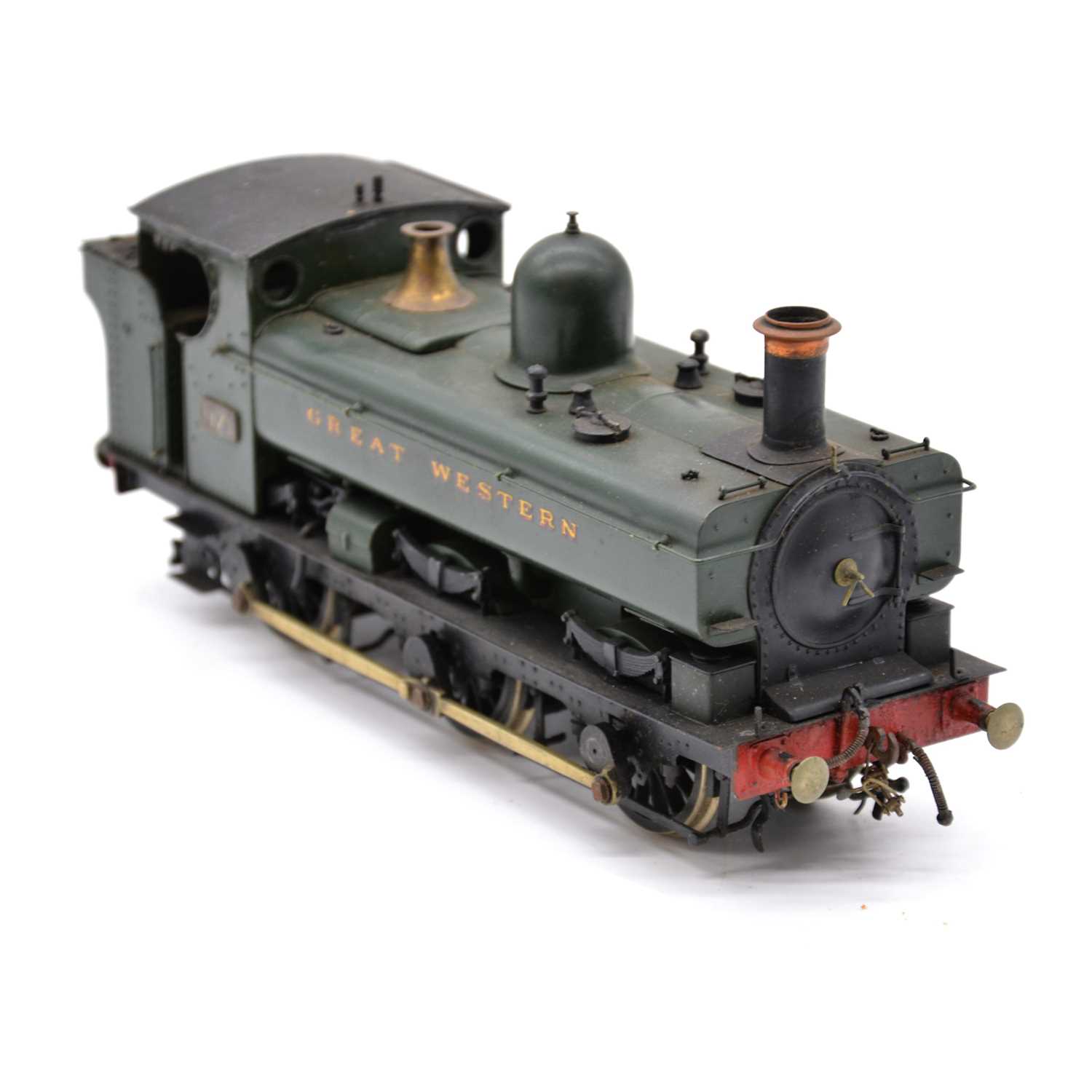 46 - Exley scratch-built Fine Scale O gauge locomotive, Great Western 0-6-0T