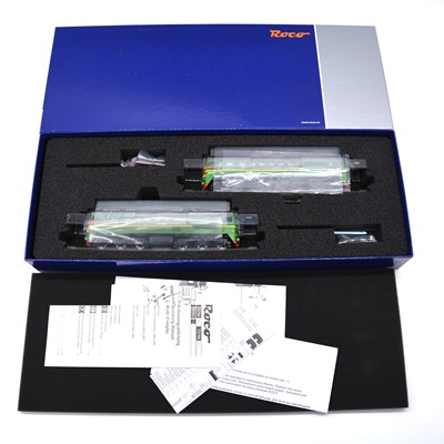 Lot 177 - Roco HO gauge model railway ref 73794 diesel locomotive set, 2-car 2M62-006, boxed.