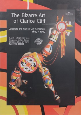 Lot 313 - Clarice Cliff Exhibition poster