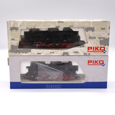 Lot 436 - Two Piko HO gauge model railway locomotives including ref 50080 BR 95.01