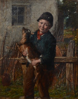 Lot 250 - William Hemsley - Boy and Kid