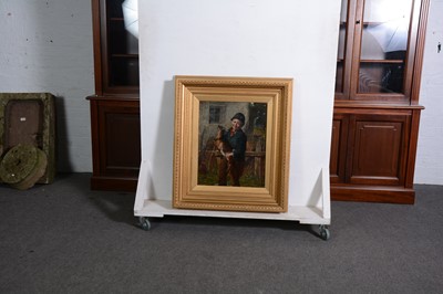 Lot 250 - William Hemsley - Boy and Kid