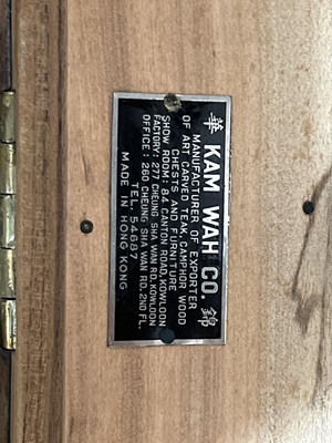 Lot 130 - Campher wood blanket box