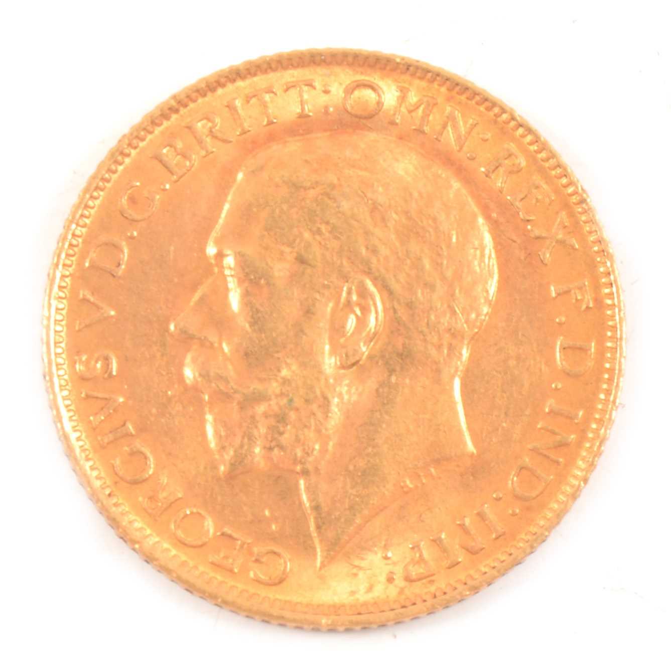 Lot 141 - A Gold Full Sovereign Coin, George V 1911.