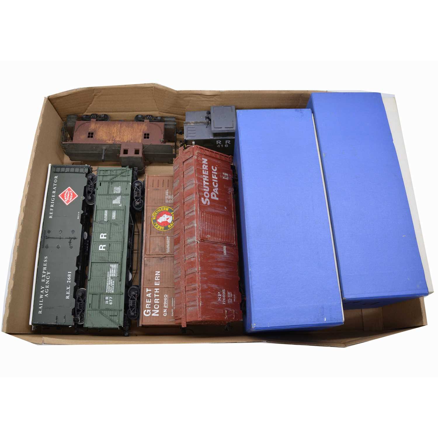 Scale O Model Train Kit Lot 7 - Right O gauge model railway kit-built