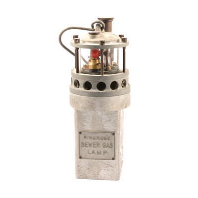 Lot 110 - A Ringrose Sewer Gas Lamp.