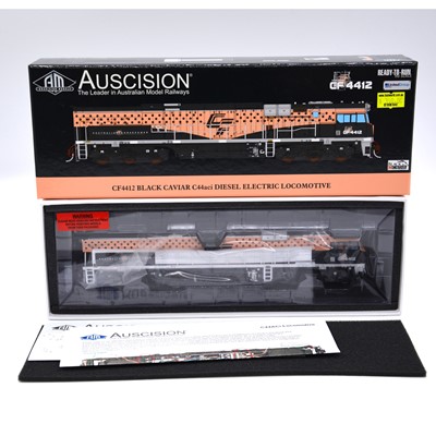 Lot 293 - Auscision Models HO gauge model railway diesel locomotive, CF4412 'Black Caviar'