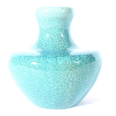 Lot 145 - Pilkington's Royal Lancastrian,  a vase with mottled blue glaze