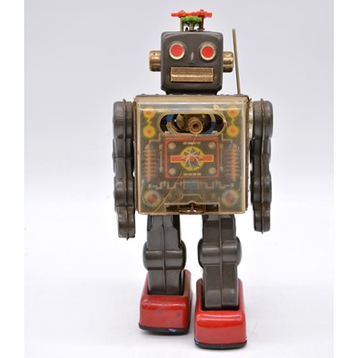 Lot 1028 - SH Toys Horikawa, Japan battery operated toy robot.