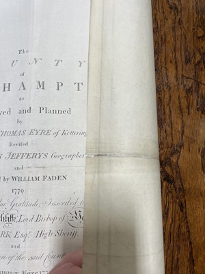 Lot 216 - The County of Northampton as Surveyed and Planned by Geographer to The King, 2nd ed. 1791