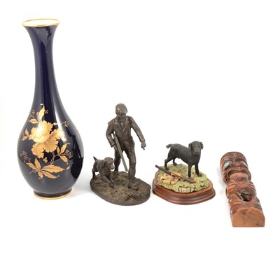 Lot 32 - Quantity of assorted decorative ceramics, including Capodimonte, Limoges, etc