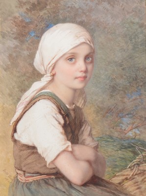 Lot 240 - Guido Bach - A girl, arms folded