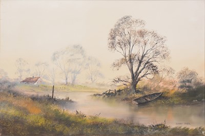 Lot 216 - Digby Page, River landscape