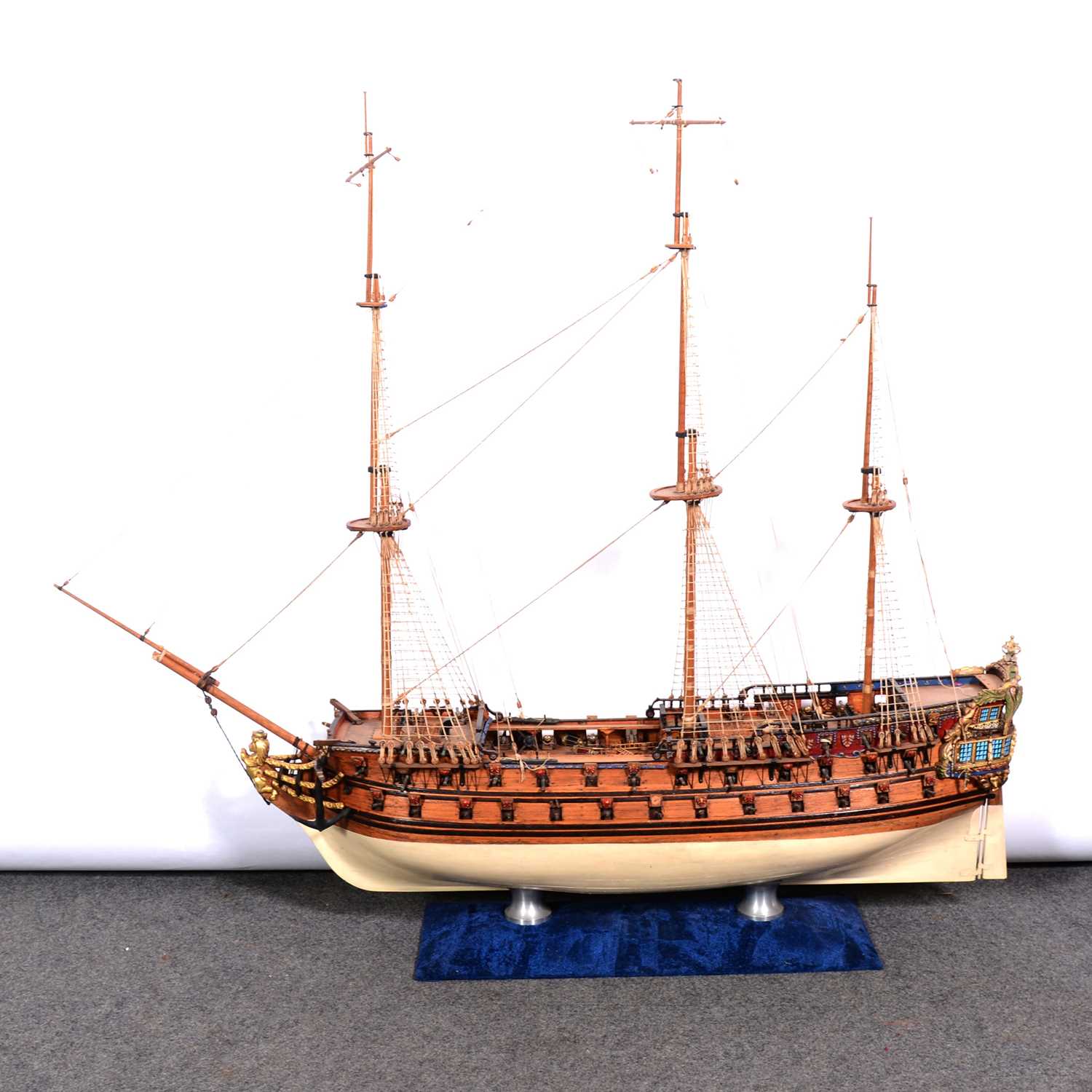 Lot 246 - Handbuilt Billings Norske Love Model Galleon