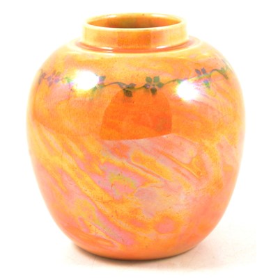 Lot 83 - A Ruskin Pottery lustre ware vase, 1927