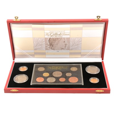 Lot 135 - A Royal Mint Queen Elizabeth II The Gillick Portrait Collection coin set.