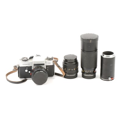 Lot 96 - Leicaflex SL camera and lenses etc