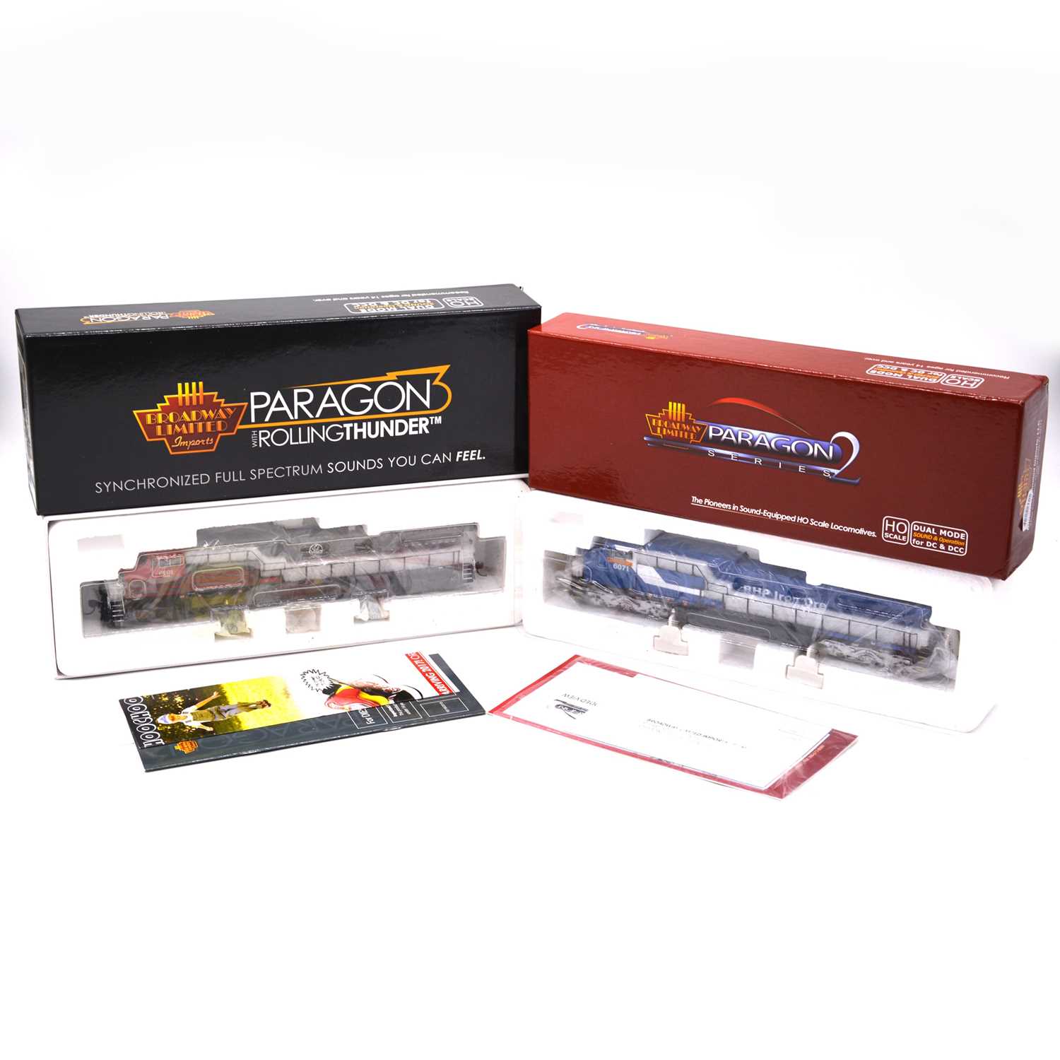 Lot 235 Two Broadway Limited Paragon Series HO gauge