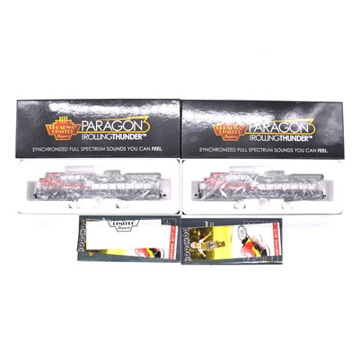 Lot 378 - Two Broadway Limited HO gauge AC6000 locomotives.