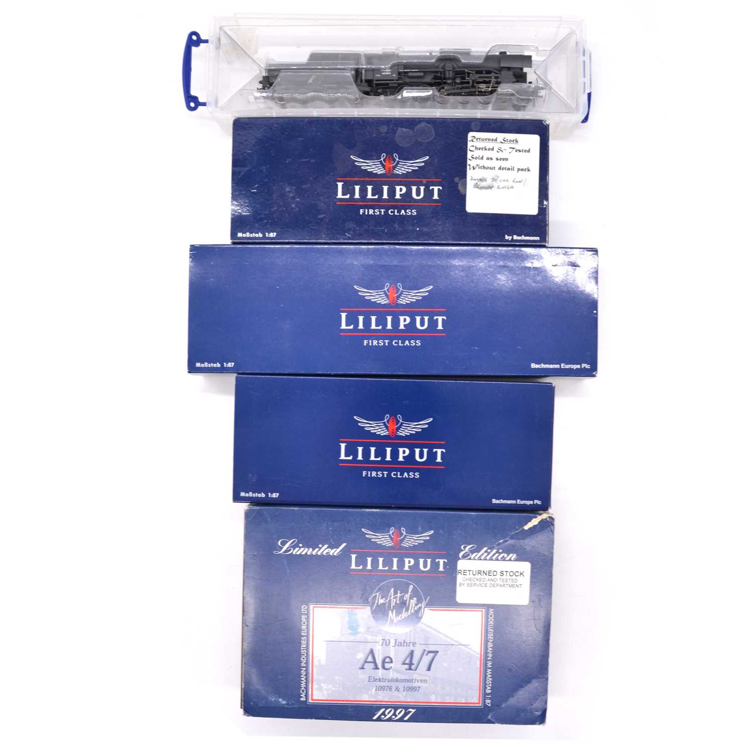 Lot 146 Five Liliput HO gauge model railway