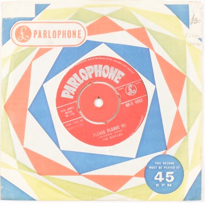 Lot 162 - The Beatles - Please Please Me original 7" vinyl record single, first pressing