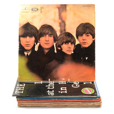 Lot 159 - The Beatles - fifteen LP vinyl music records, including Rubber Soul etc