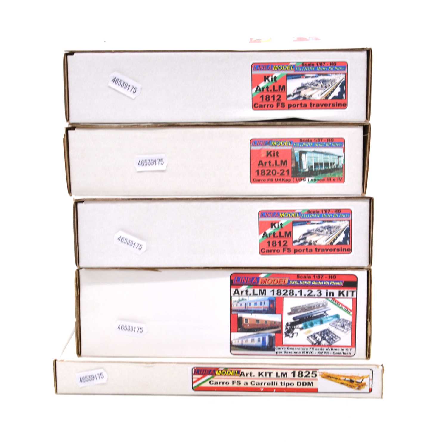 Linea Model Lot 254 - Five Linea Model HO gauge exclusive model