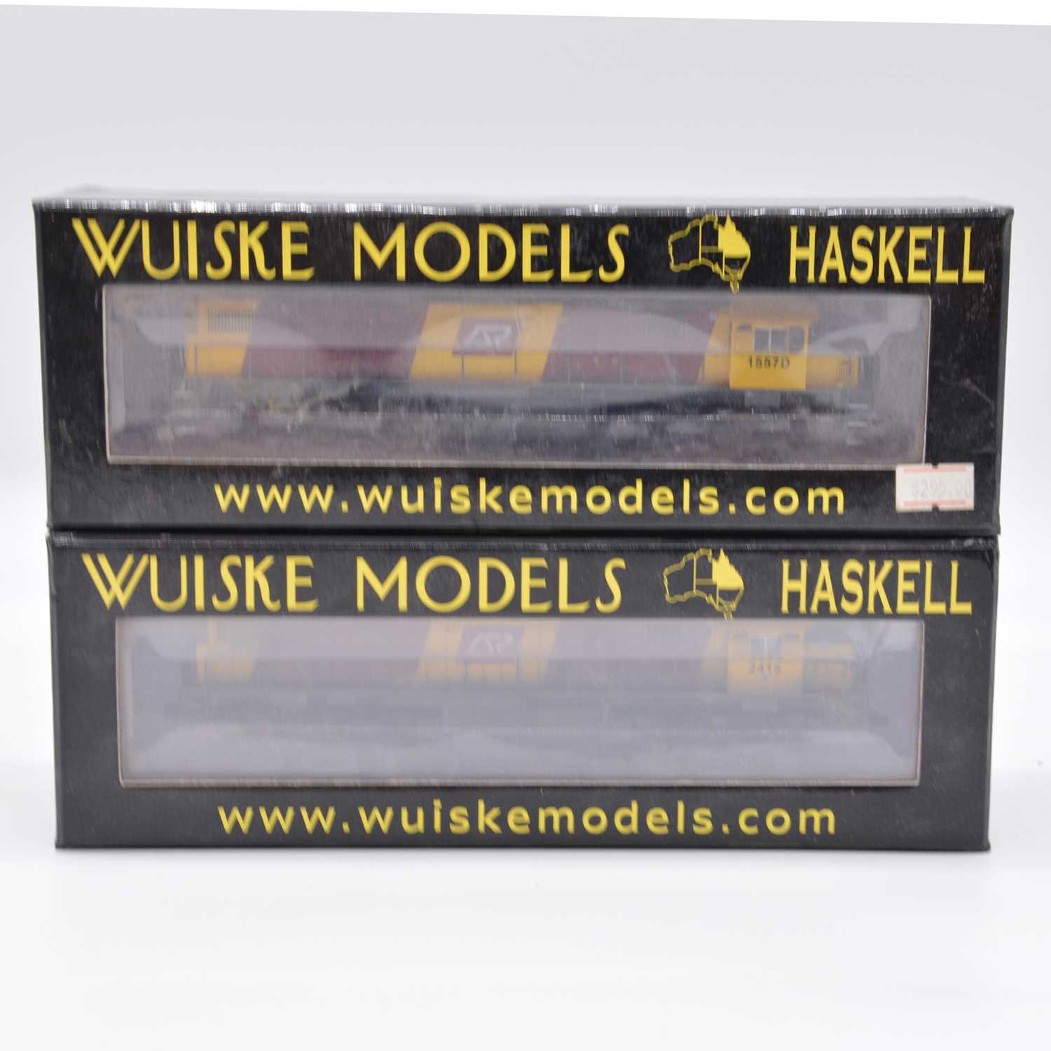 Lot 579 - Two Wuiske Models Haskell HOn3 1/2 gauge railway locomotives  including 2400 class no.2415