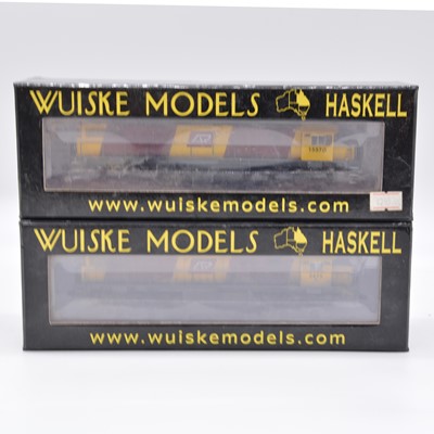 Lot 579 - Two Wuiske Models Haskell HOn3 1/2 gauge railway locomotives  including 2400 class no.2415