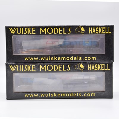 Lot 539 - Two Wuiske Models Haskell HOn3 1/2 gauge locomotives including 1550 class no.1565