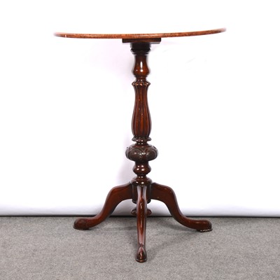 Lot 299 - Victorian walnut tripod table