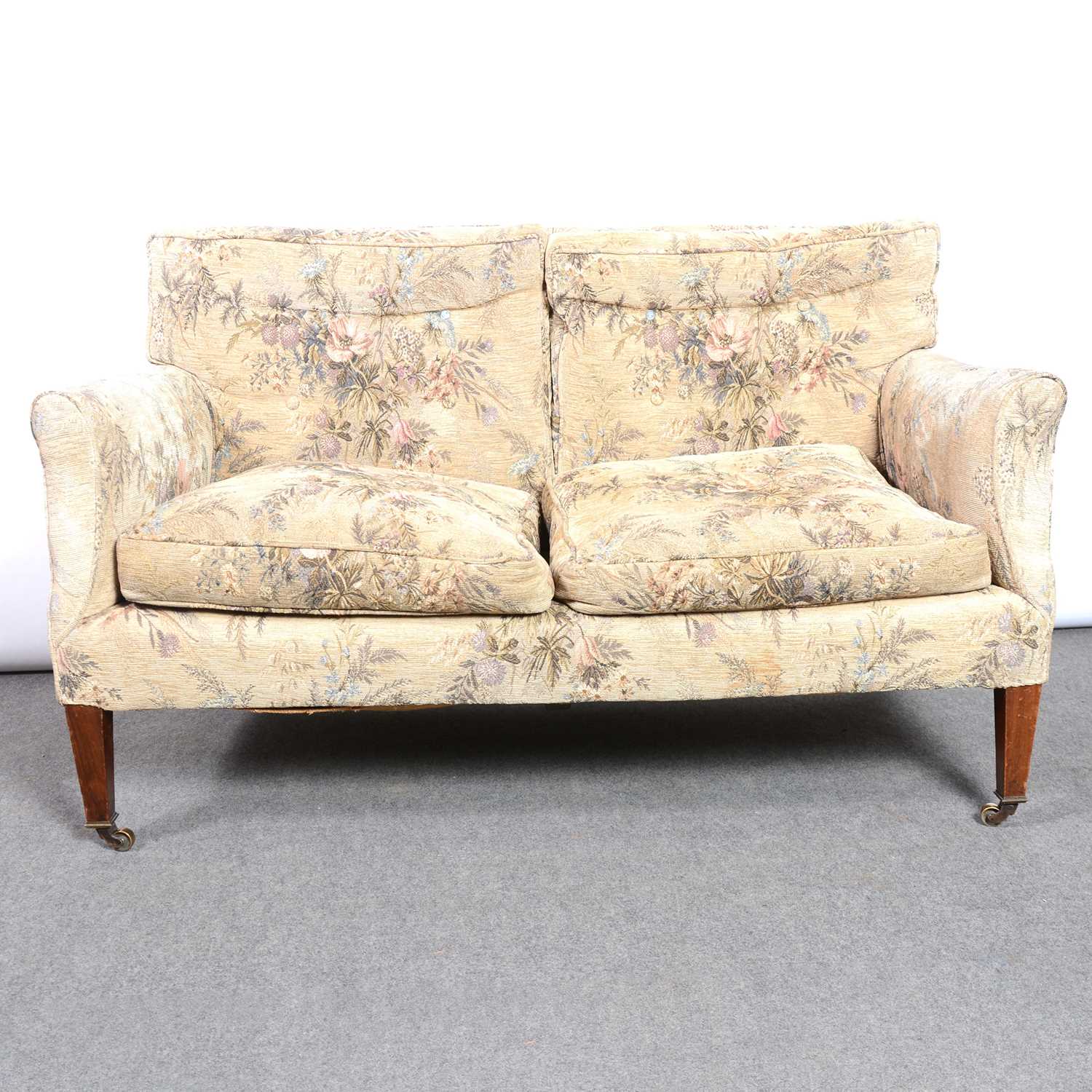 Lot 302 - Edwardian sofa