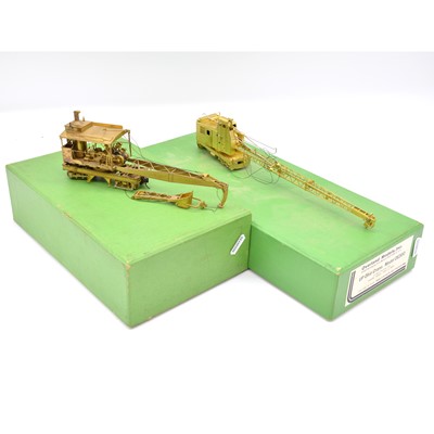 Lot 515 - Two Overland Models / MSM HO gauge model railway brass cranes