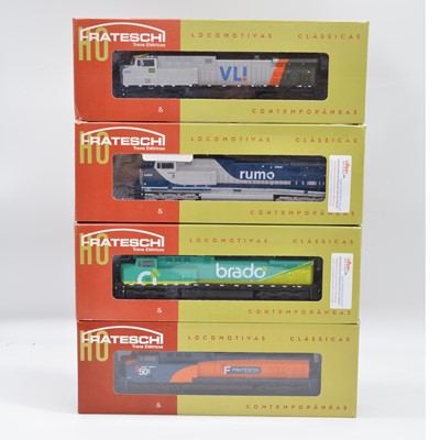 Lot 462 - Four Frateschi HO gauge model railway locomotives including 'Rumo' 8320