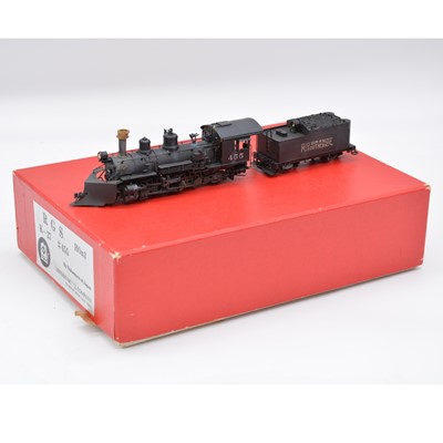 Lot 616 - Westside Model Company HOn3 model railway locomotive, ref 445 K-27 RGS