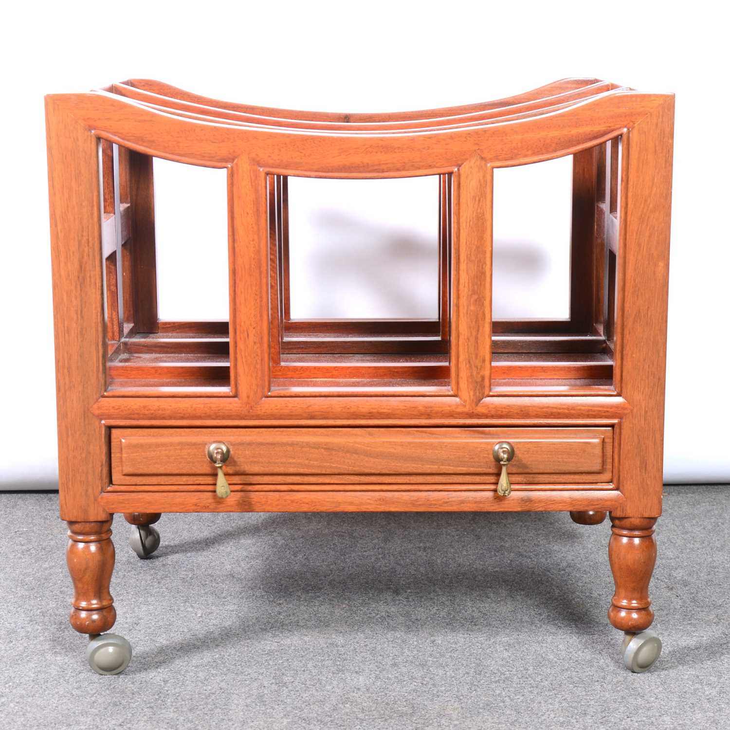 Lot 481 - Chinese hardwood Canterbury, modern