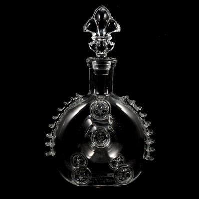 Lot 550 - Baccarat Crystal for Remy Martin, an empty glass cognac decanter