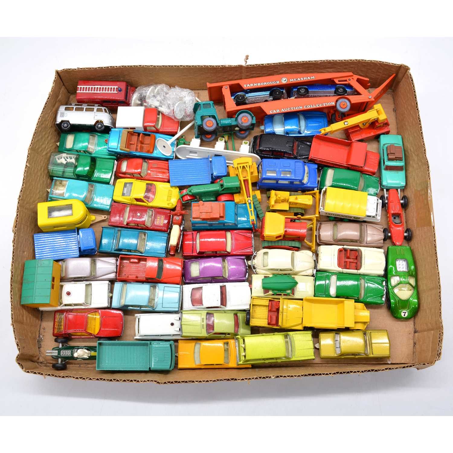 Lesney Lot 1120 - One tray of Matchbox Lesney 1-75 and Major