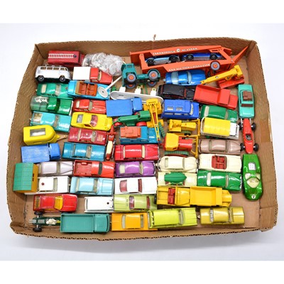 Lot 1120 - One tray of Matchbox Lesney 1-75 and Major Pack series die-cast models