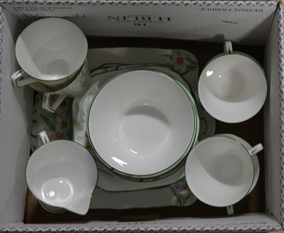 Lot 36 - English Art Deco tea set, Delphine China