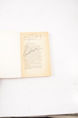 Lot 240 - Two signed Roald Dahl books, Charlie and the Choclate Factory, and James and the Giant Peach