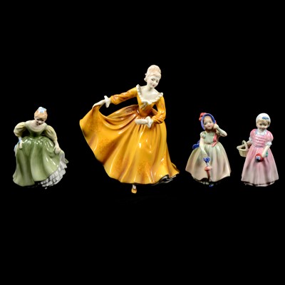 Lot 24 - Collection of ten Royal Doulton figurines